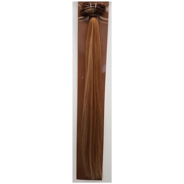 4er Clip in Hair Extensions Set Farbe 6/27