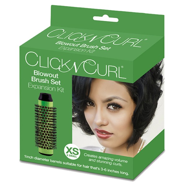 Click N Curl Refill Größe: XS grün 25 mm